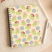 Frogs With Cowboy Hats - Western  Notebook 3