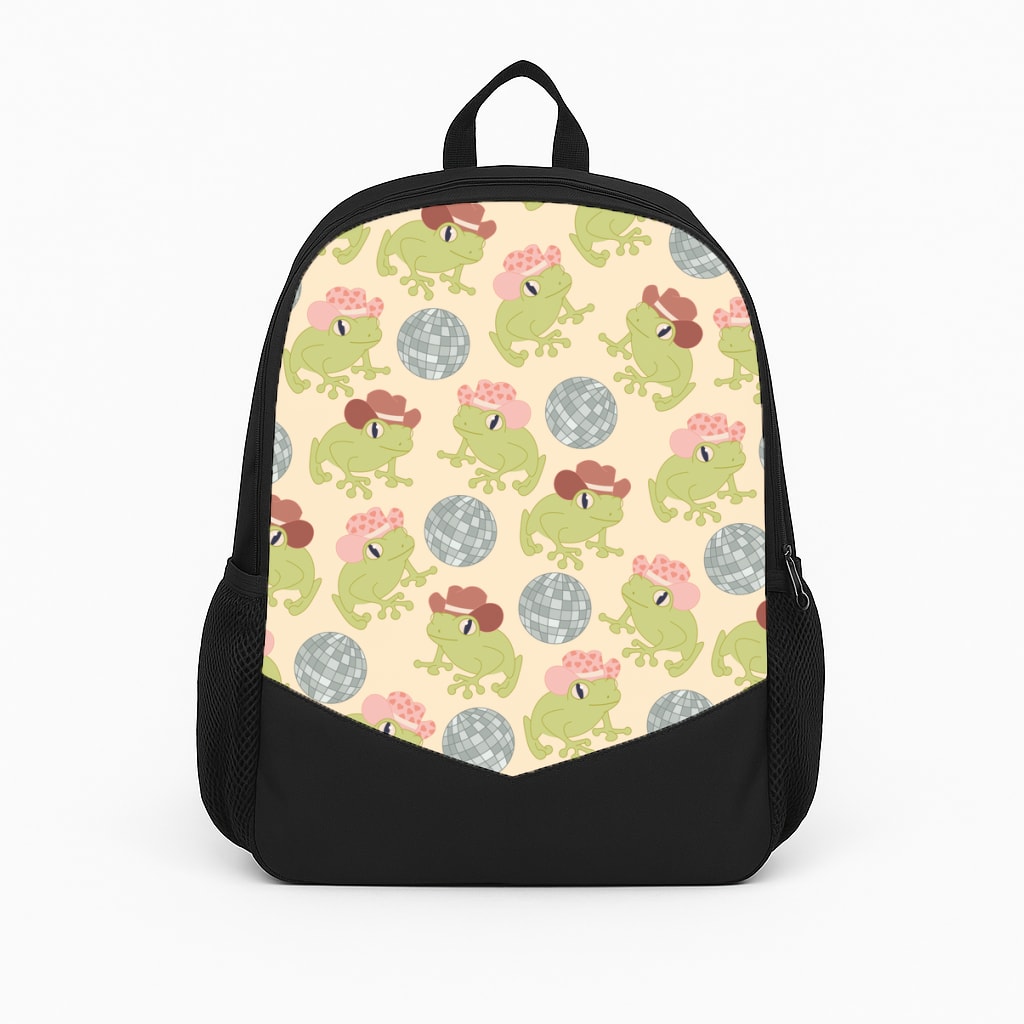 Frogs With Cowboy Hats - Western  Backpack