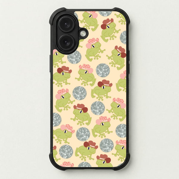 Frogs With Cowboy Hats - Western Phone Case — Bumper case