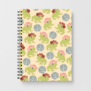 Frogs With Cowboy Hats - Western  Notebook 1