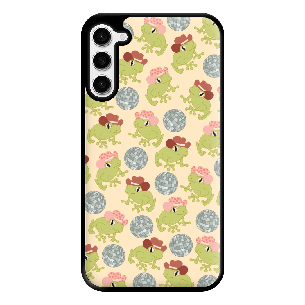 Frogs With Cowboy Hats - Western  Phone Case for Galaxy S23 Plus