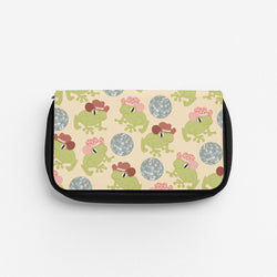 Frogs With Cowboy Hats - Western  Pencil Case