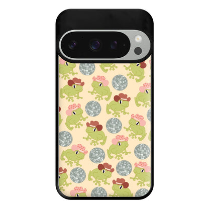 Frogs With Cowboy Hats - Western  Phone Case for Google Pixel 9 Pro XL