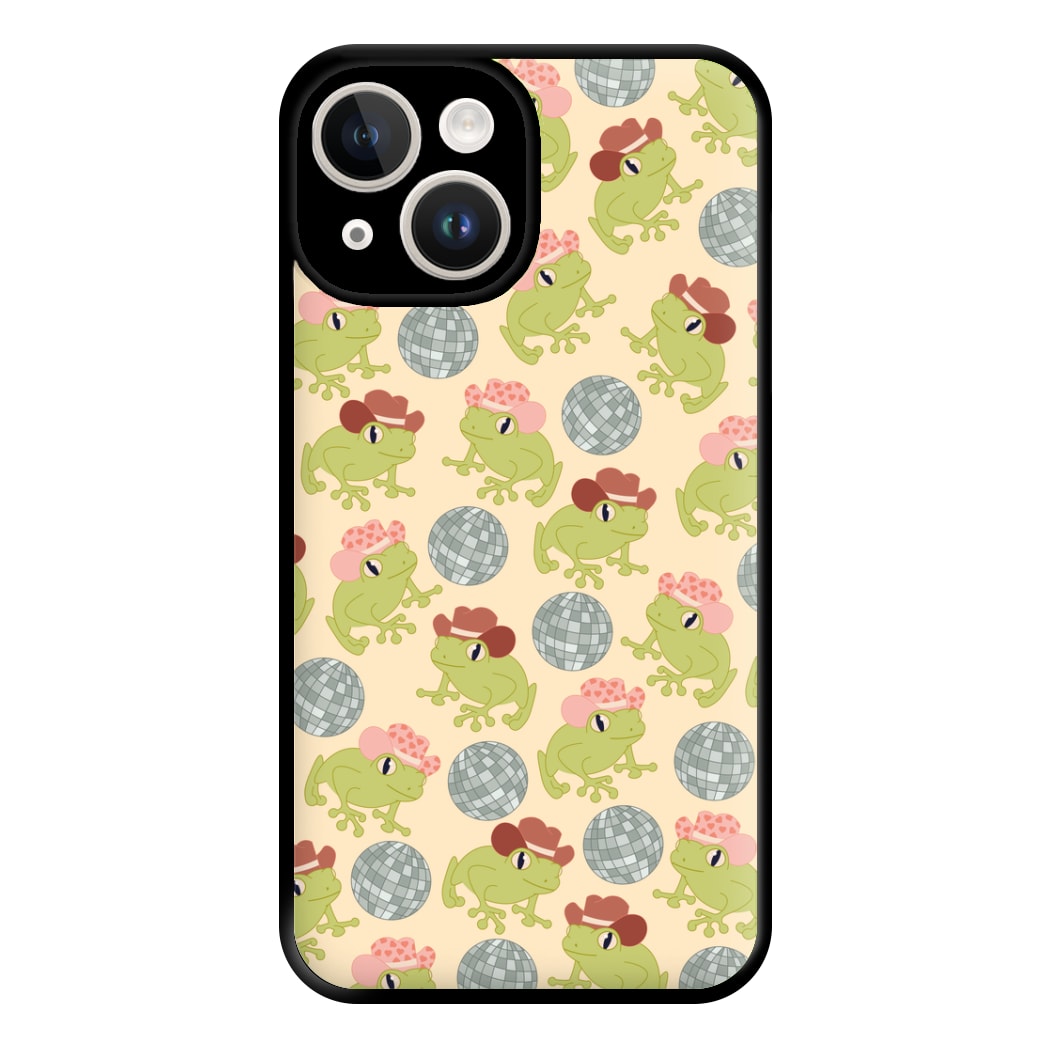 Frogs With Cowboy Hats - Western  Phone Case for iPhone 14