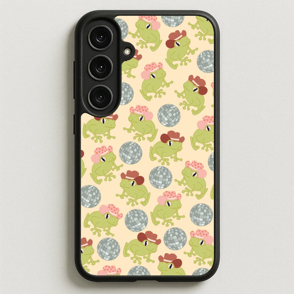 Frogs With Cowboy Hats - Western Phone Case for Galaxy S25FE