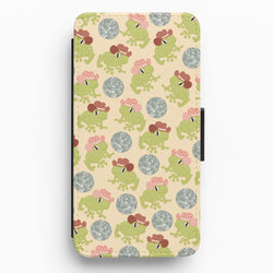 Frogs With Cowboy Hats - Western  Flip / Wallet Phone Case