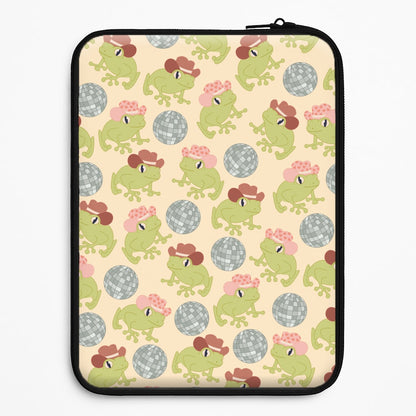 Frogs With Cowboy Hats - Western  Universal Laptop Sleeve