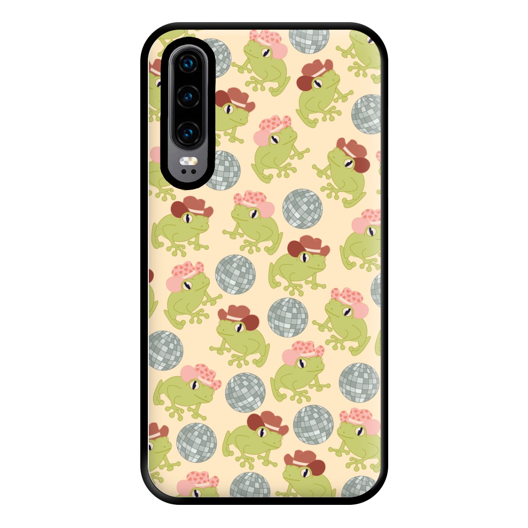 Frogs With Cowboy Hats - Western  Phone Case for Huawei P30