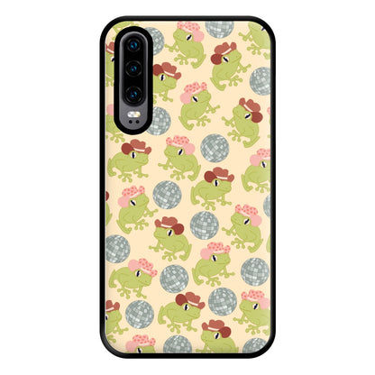 Frogs With Cowboy Hats - Western  Phone Case for Huawei P30