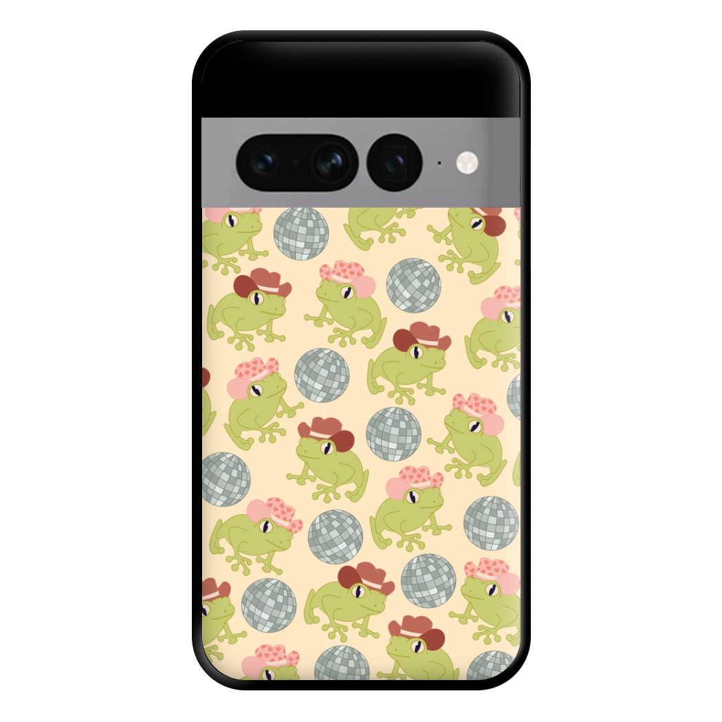 Frogs With Cowboy Hats - Western  Phone Case for Google Pixel 7 Pro