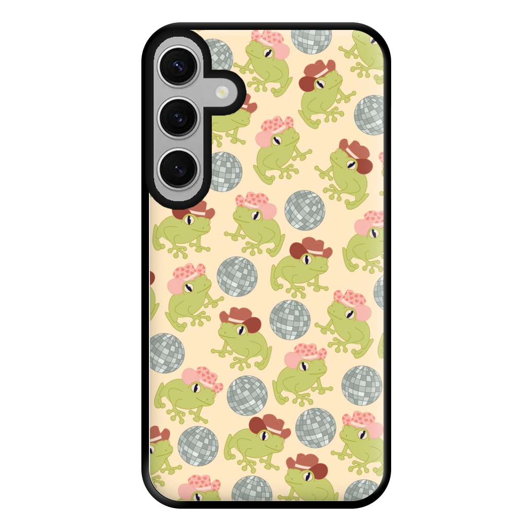 Frogs With Cowboy Hats - Western  Phone Case for Galaxy S24FE