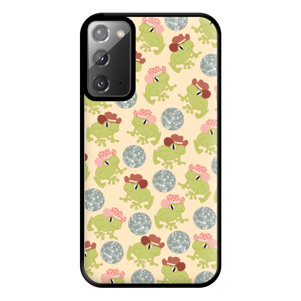 Frogs With Cowboy Hats - Western  Phone Case for Galaxy Note 20 Ultra