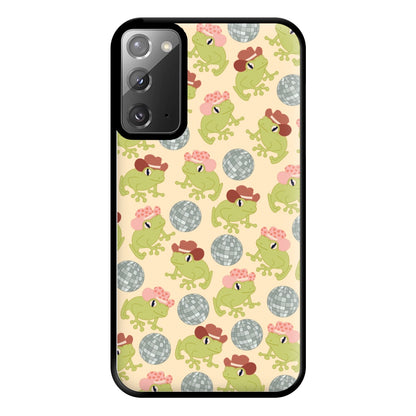 Frogs With Cowboy Hats - Western  Phone Case for Galaxy Note 20 Ultra