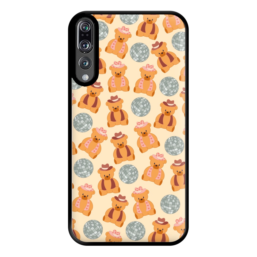 Bears With Cowboy Hats - Western  Phone Case for Huawei P20 Pro