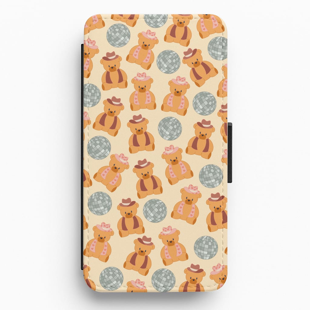 Bears With Cowboy Hats - Western  Flip / Wallet Phone Case