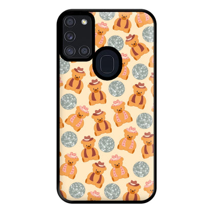 Bears With Cowboy Hats - Western  Phone Case for Galaxy A21s