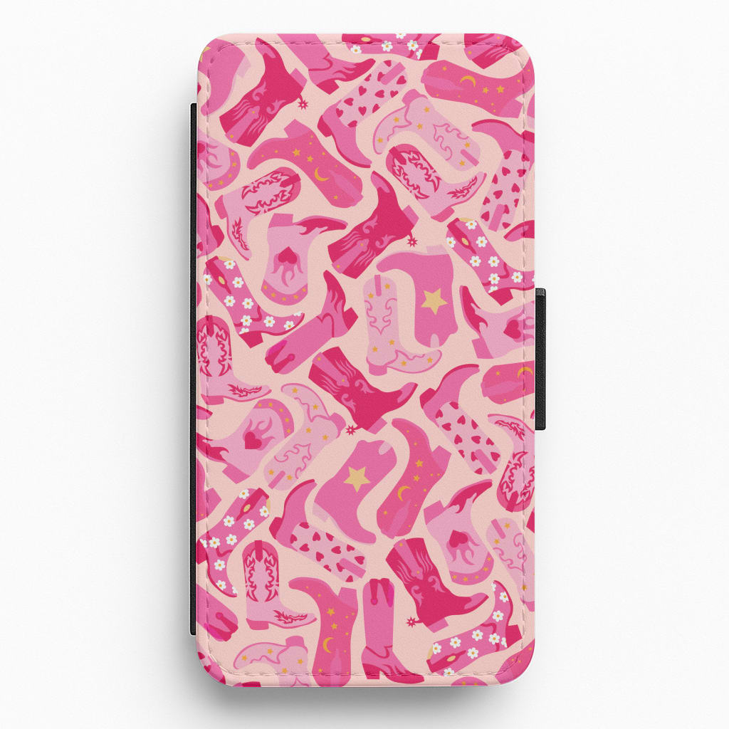 Cowboy Boots - Western Flip / Wallet Phone Case