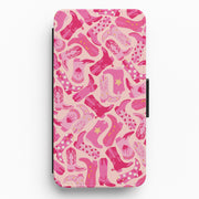 Cowboy Boots - Western Flip / Wallet Phone Case 1