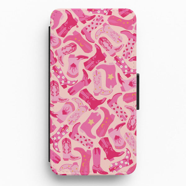 Cowboy Boots - Western  Flip / Wallet Phone Case