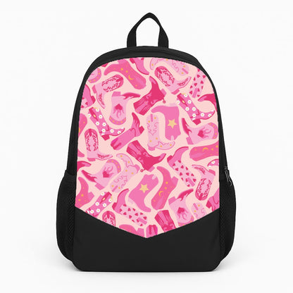 Cowboy Boots - Western  Large Backpack