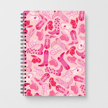 Cowboy Hats And Boots - Western  Notebook