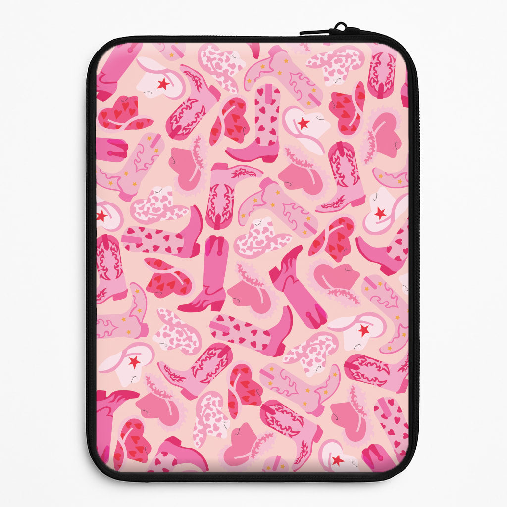 Cowboy Hats And Boots - Western  Laptop Sleeve