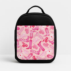 Cowboy Hats And Boots - Western  Insulated Lunchbox