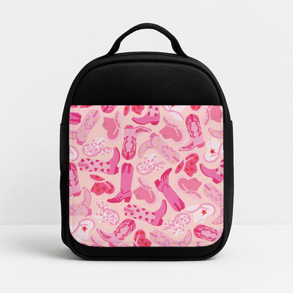 Cowboy Hats And Boots - Western  Insulated Lunchbox