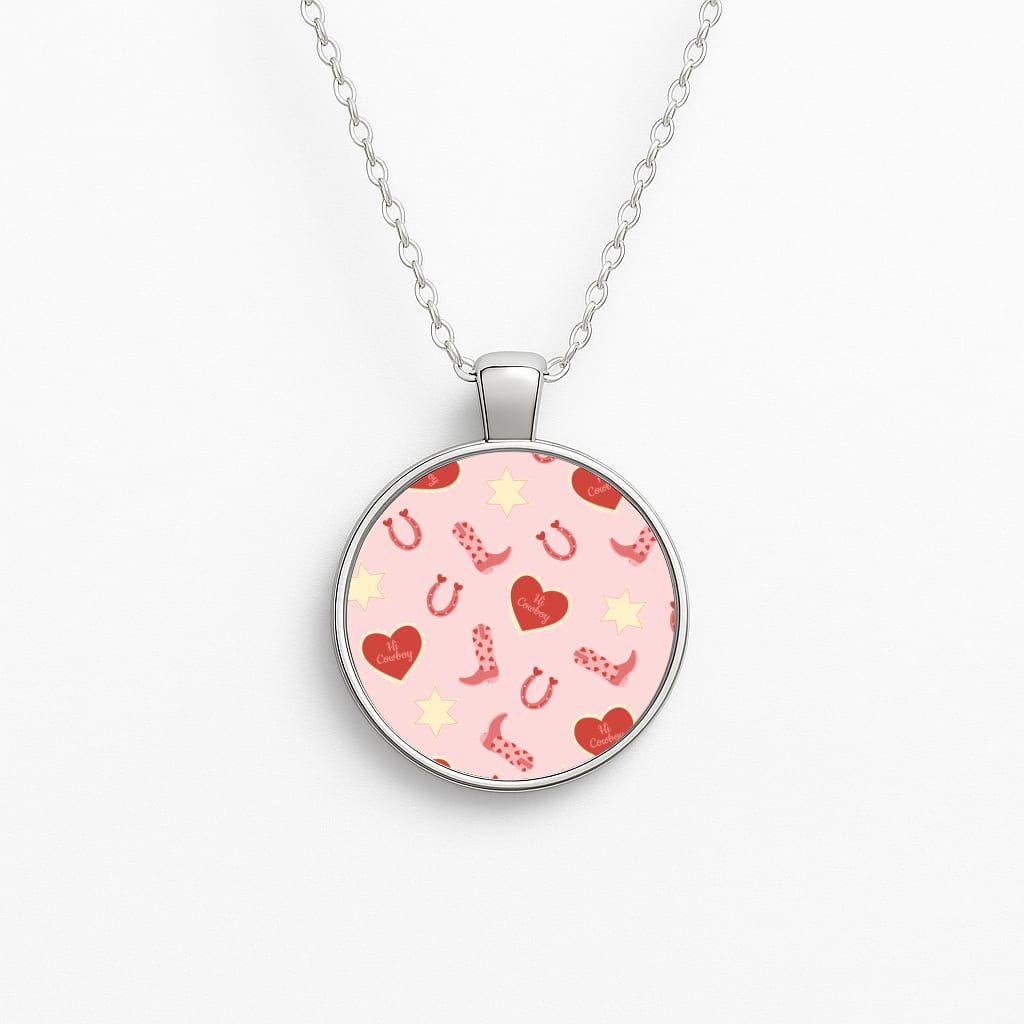 Hi Cowboy - Western  Necklace