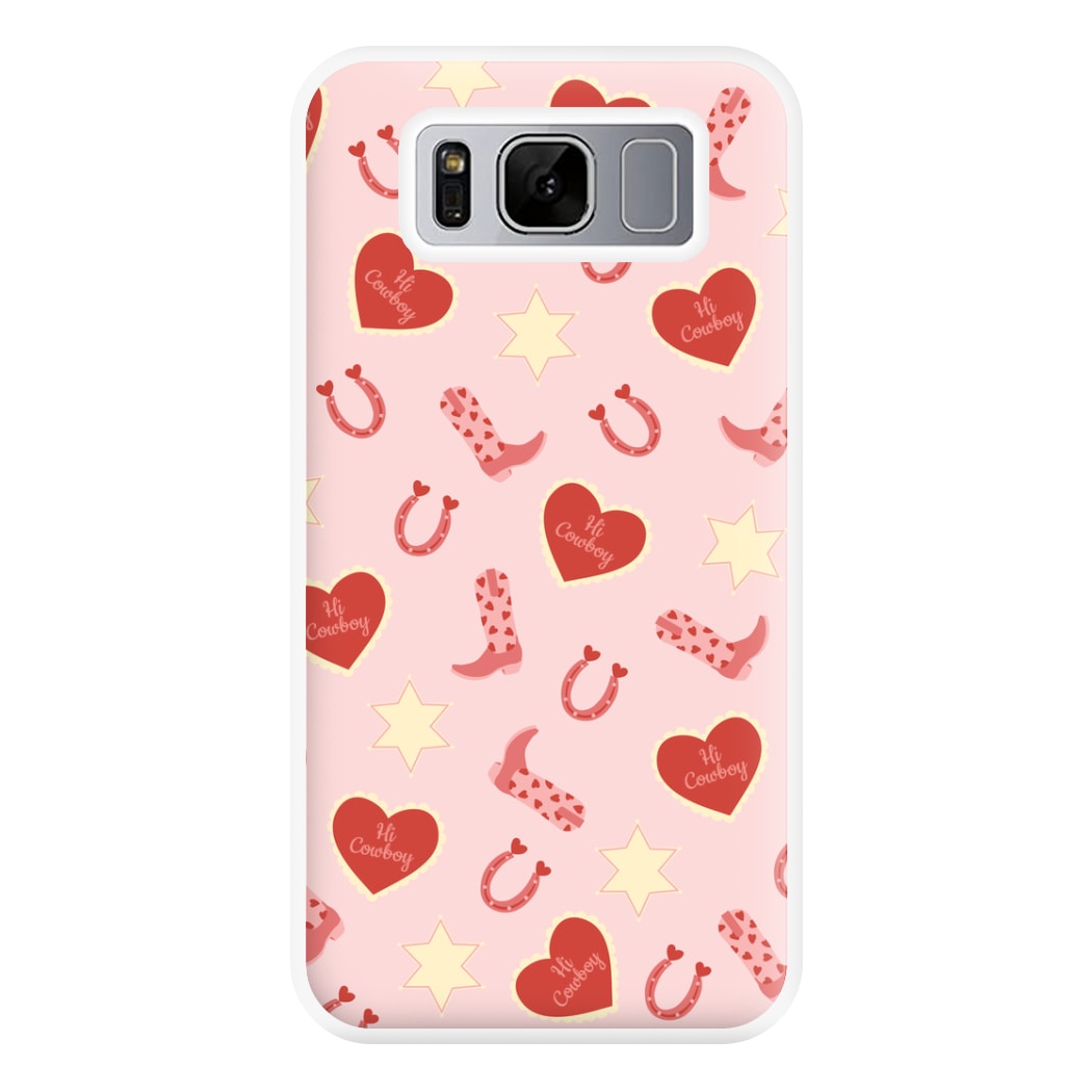 Hi Cowboy - Western  Phone Case for Galaxy S8 Plus