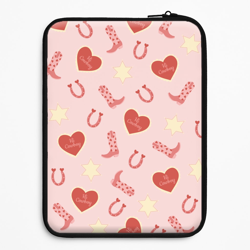 Hi Cowboy - Western  Laptop Sleeve