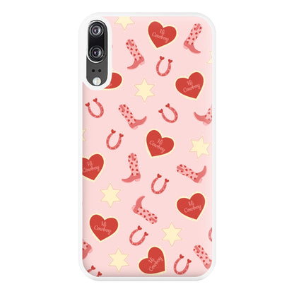 Hi Cowboy - Western  Phone Case for Huawei P20