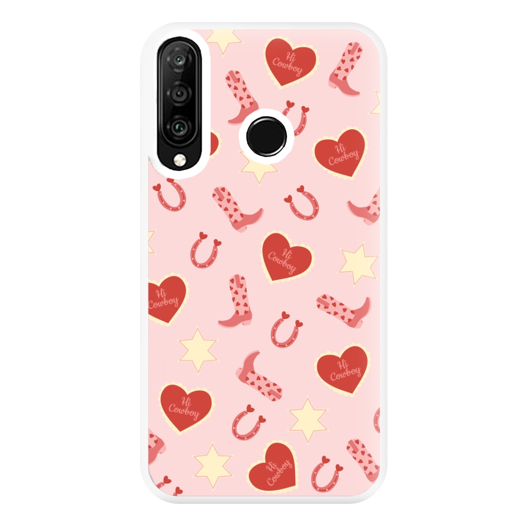 Hi Cowboy - Western  Phone Case for Huawei P30 Lite