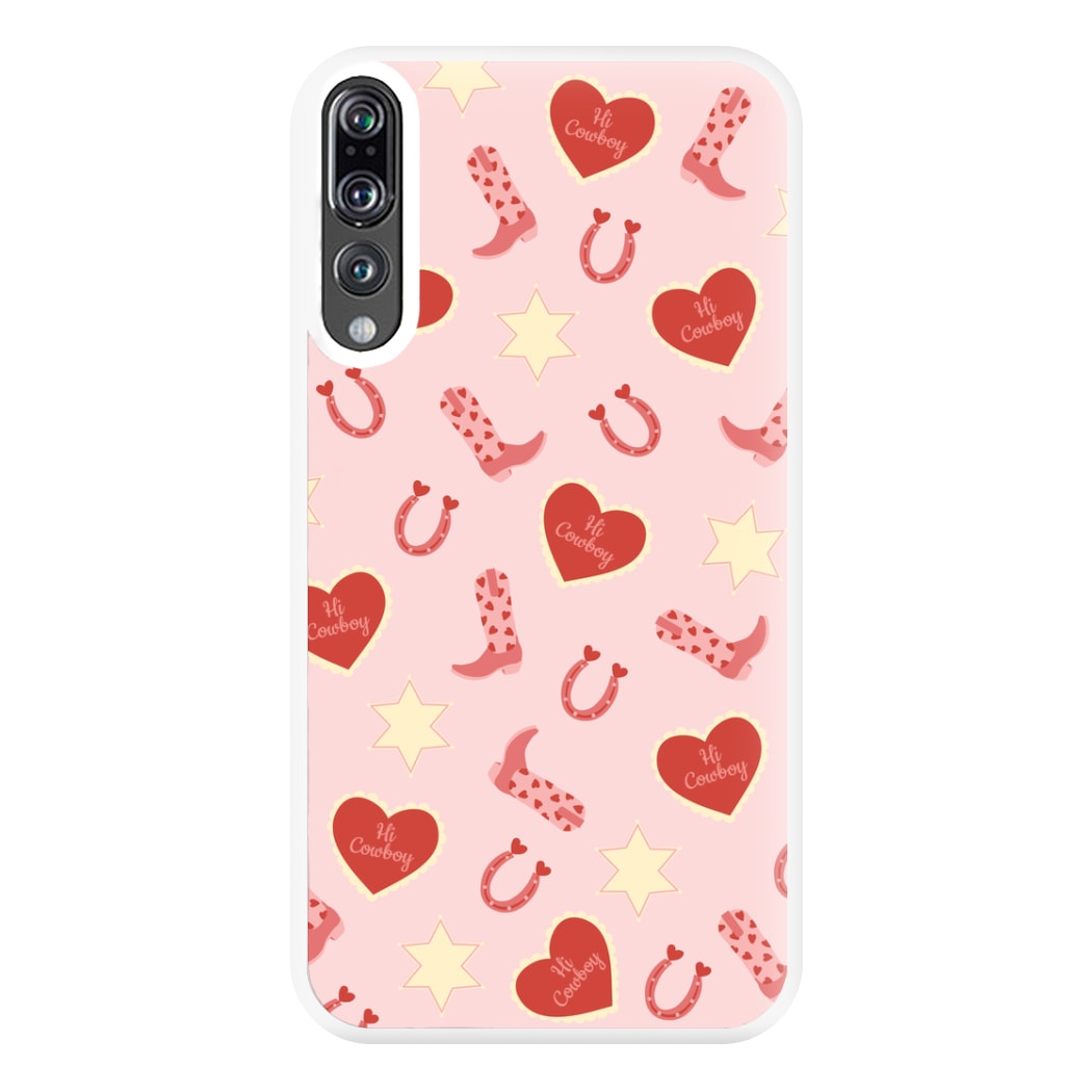 Hi Cowboy - Western  Phone Case for Huawei P20 Pro