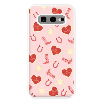 Hi Cowboy - Western  Phone Case for Galaxy S10e