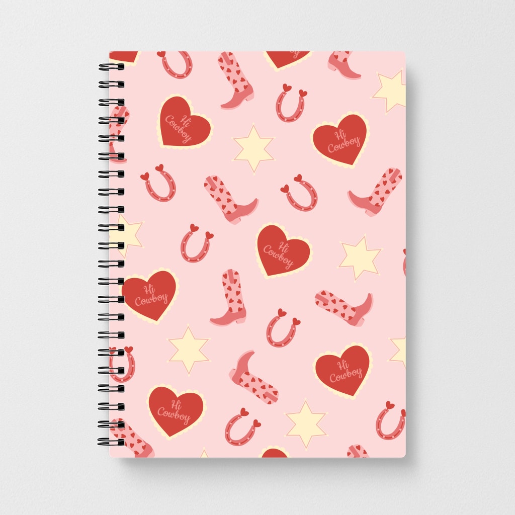 Hi Cowboy - Western  Notebook