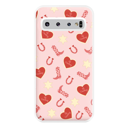 Hi Cowboy - Western  Phone Case for Galaxy S10 Plus