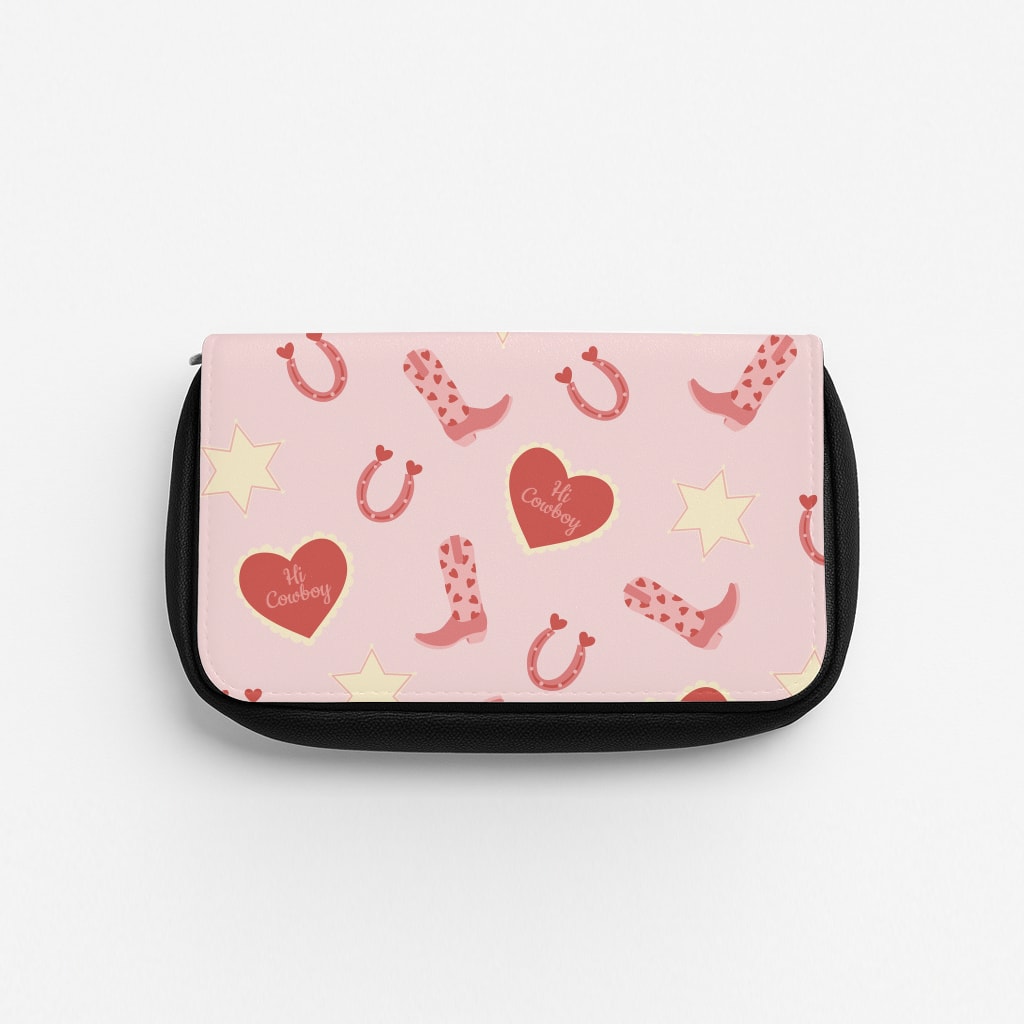 Hi Cowboy - Western  Pencil Case