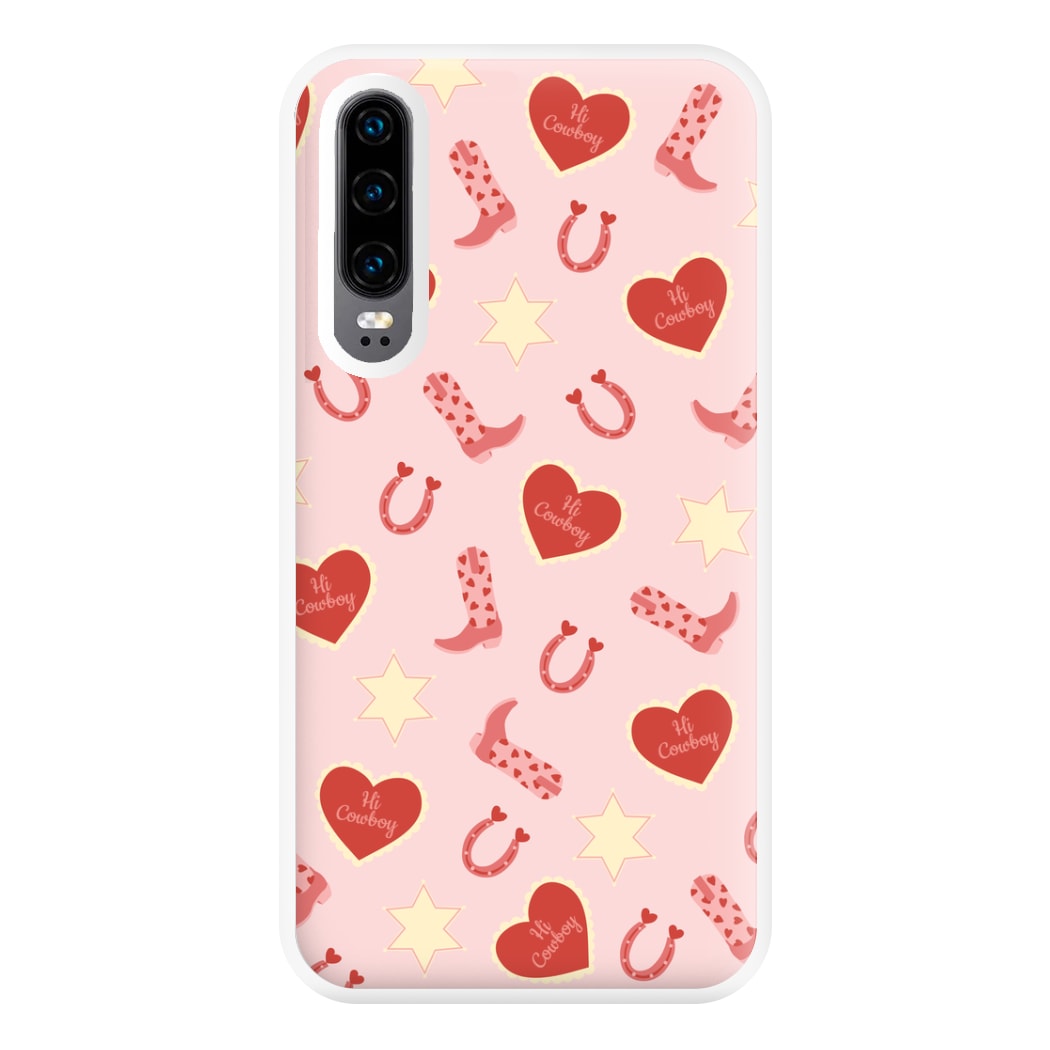 Hi Cowboy - Western  Phone Case for Huawei P30