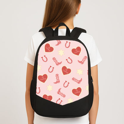 Hi Cowboy - Western  Large School Bag