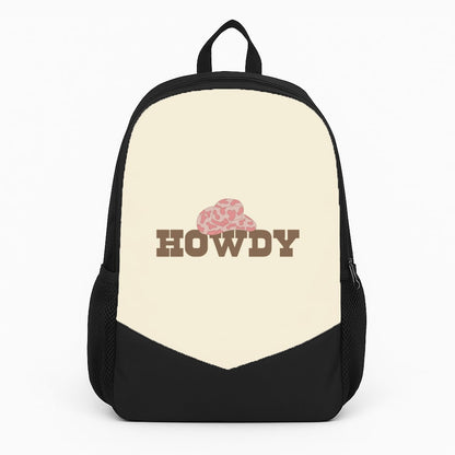 Howdy - Western  Large Backpack