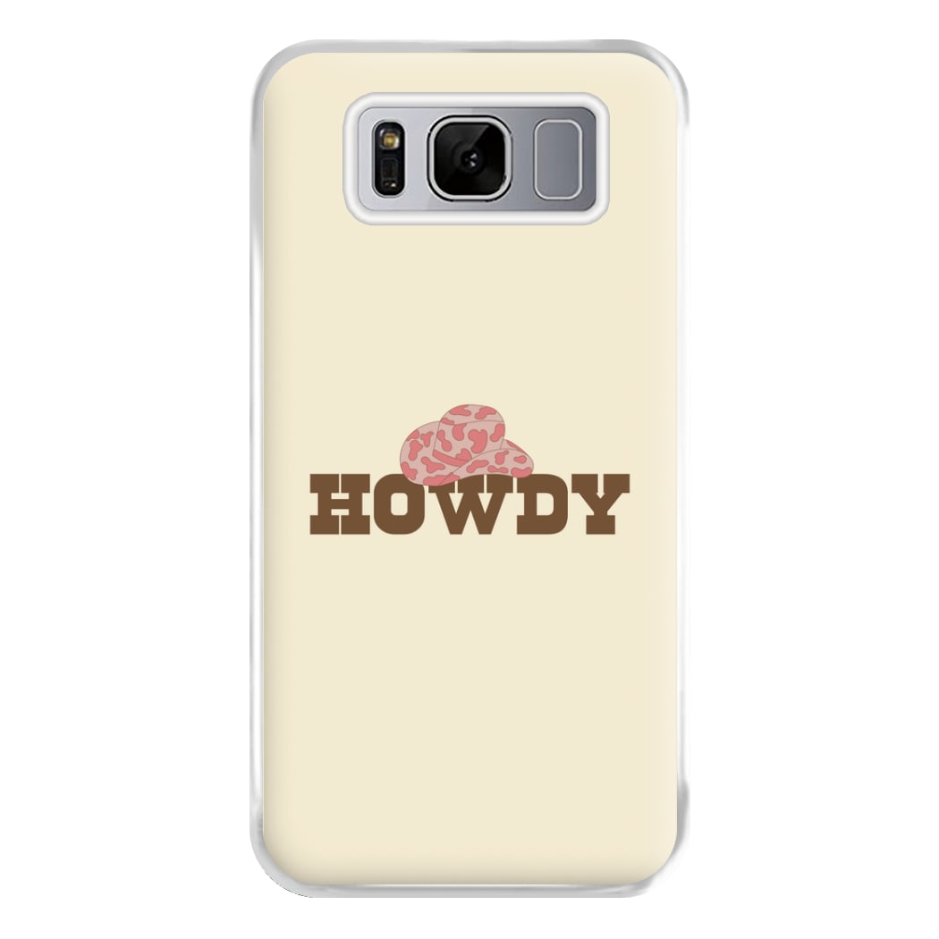 Howdy - Western  Phone Case for Galaxy S8 Plus