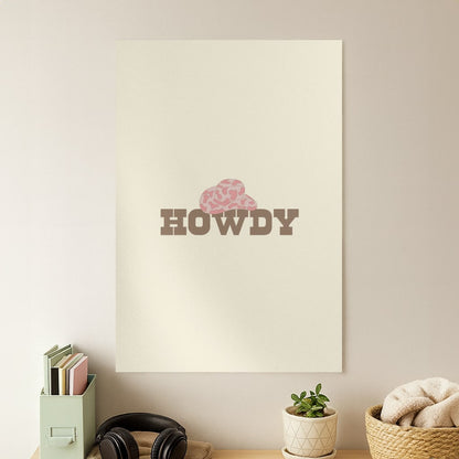 Howdy - Western  Poster