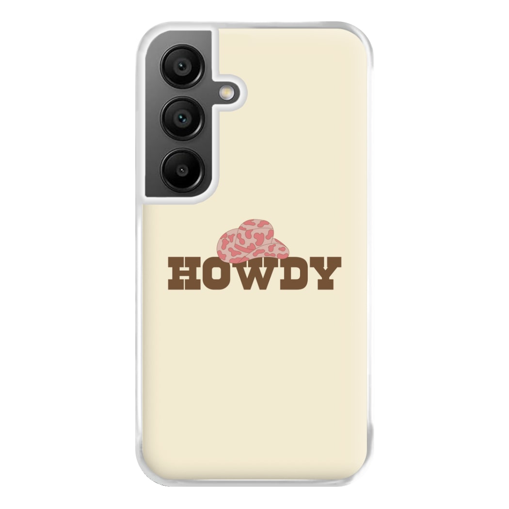 Howdy - Western  Phone Case for Galaxy A55