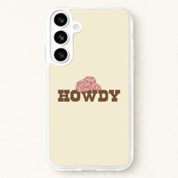 Howdy - Western Phone Case for Galaxy S26 Plus