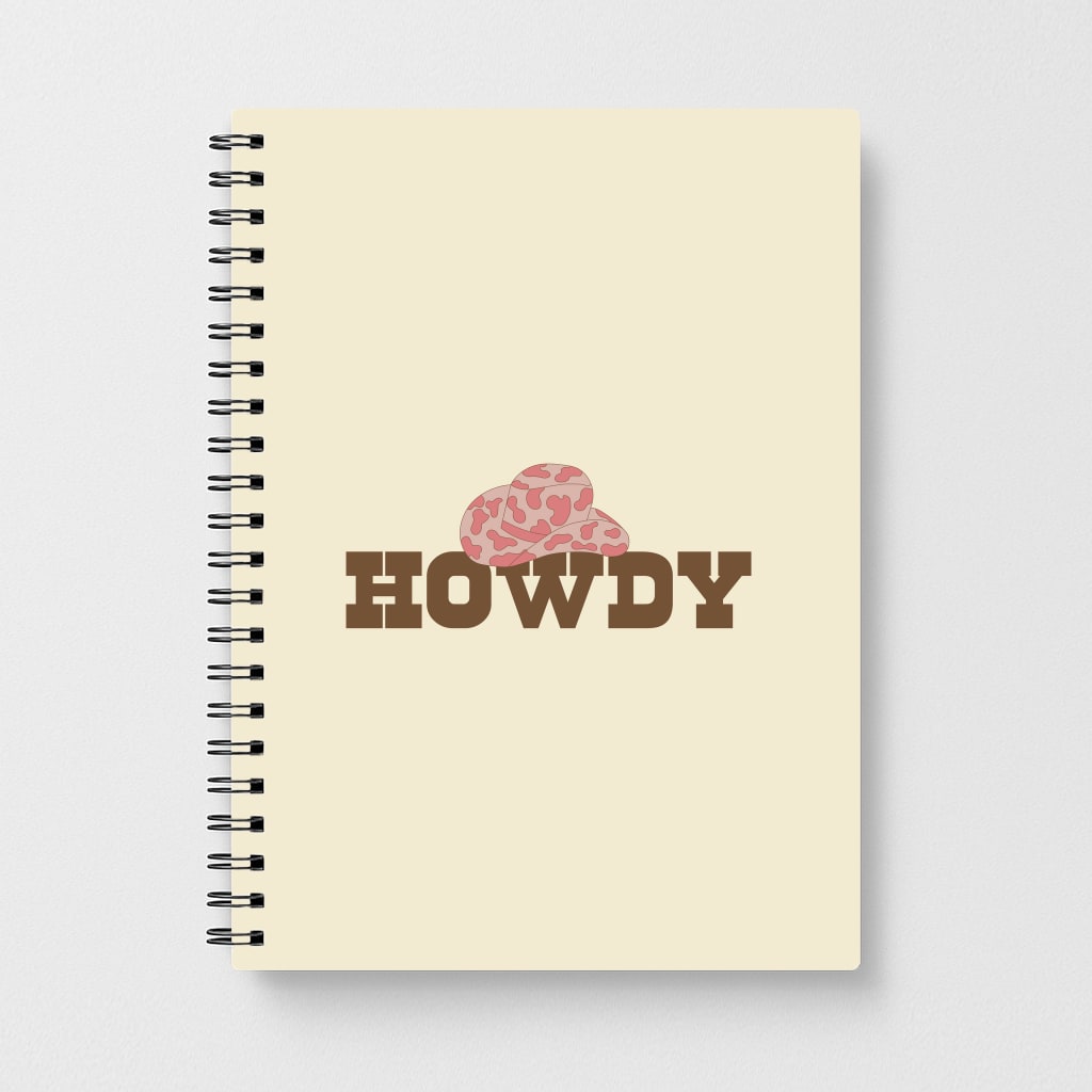 Howdy - Western  Notebook