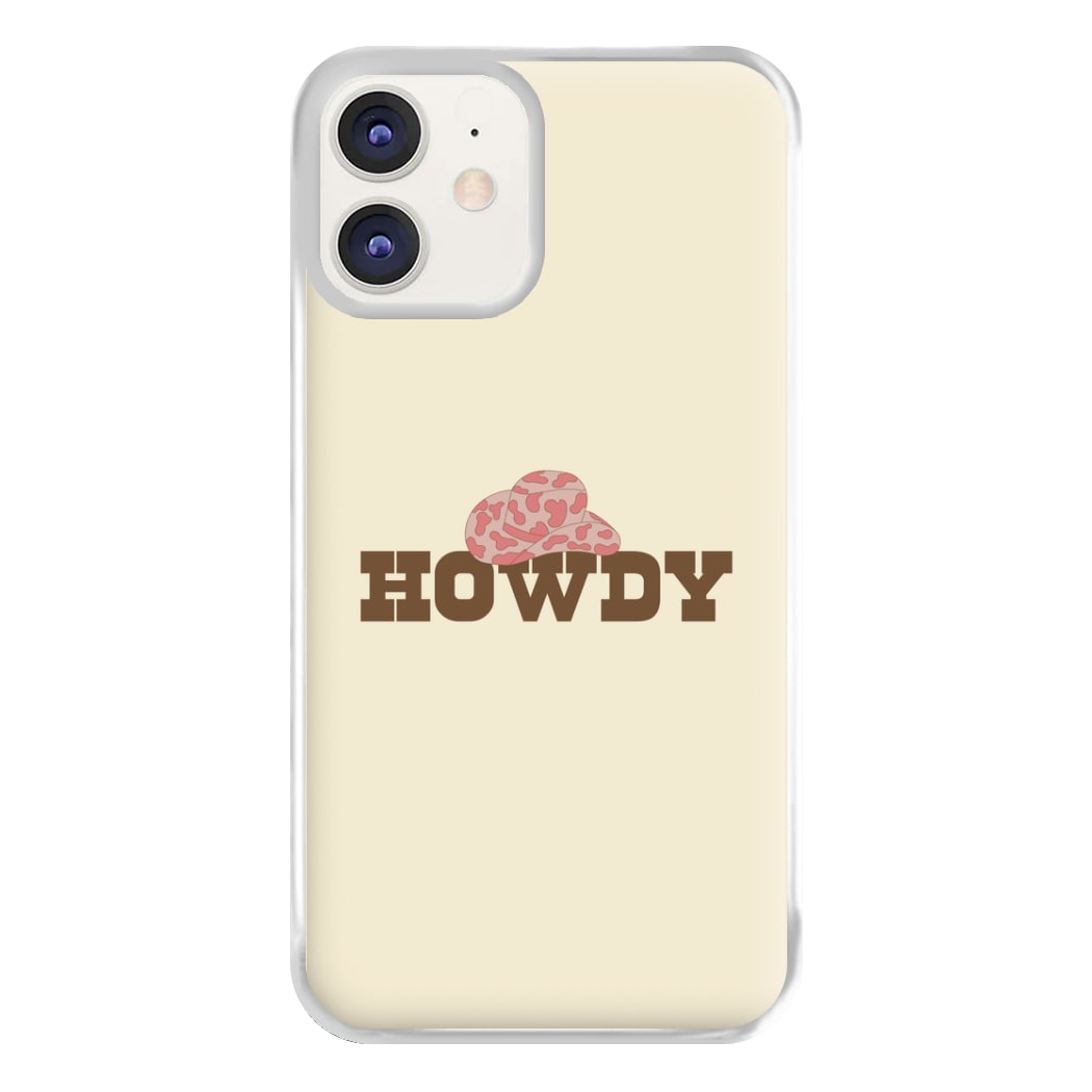 Howdy - Western  Phone Case for iPhone 12 / 12 Pro