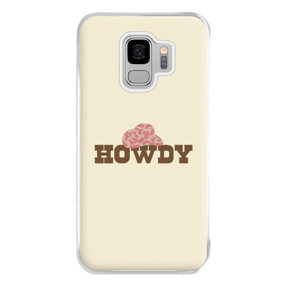 Howdy - Western  Phone Case for Galaxy S9 Plus