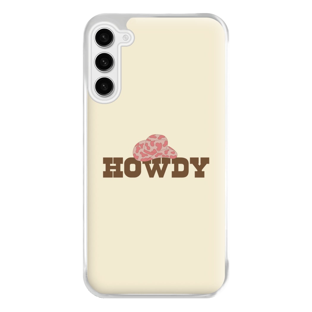 Howdy - Western  Phone Case for Galaxy S23FE