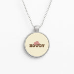 Howdy - Western  Circle Necklace